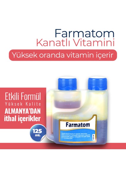 Farmatom Kanatlı Vitamini 125 ml fiyatları