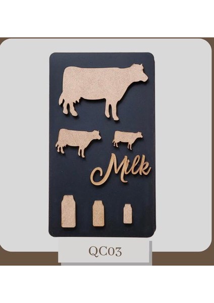 Queen Craft Set 03 Lazer Kesim 7 Parça Qc-03