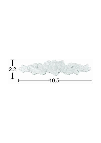 Bükülebilir Esnek Aplik 10,5x2,2cm Ea-32