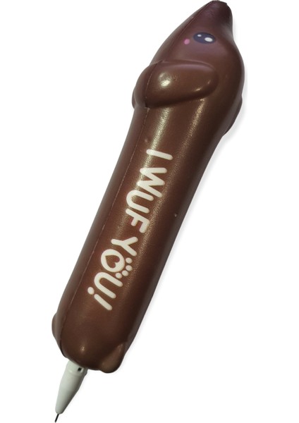 Büyük Boy Squishy Jel Tükenmez Kalem