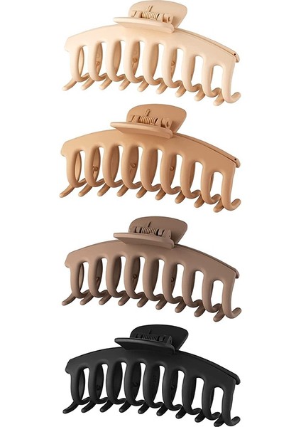 4 Set B Su Geçirmez Damla Dirençli Renkli Saç Yakalama (Yurt Dışından)