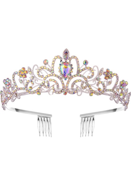 Doğum Günü Headdress Prom Crown, Ab Renkli (Yurt Dışından)