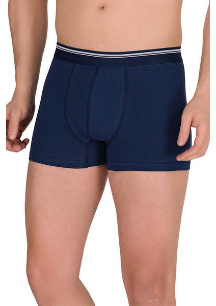 1097 Erkek Likralı Geniş Kesim Boxer 6 Lı Paket