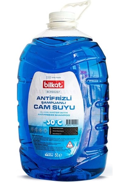 Antifrizli Şampuanlı Cam Suyu -30°c 5 Lt