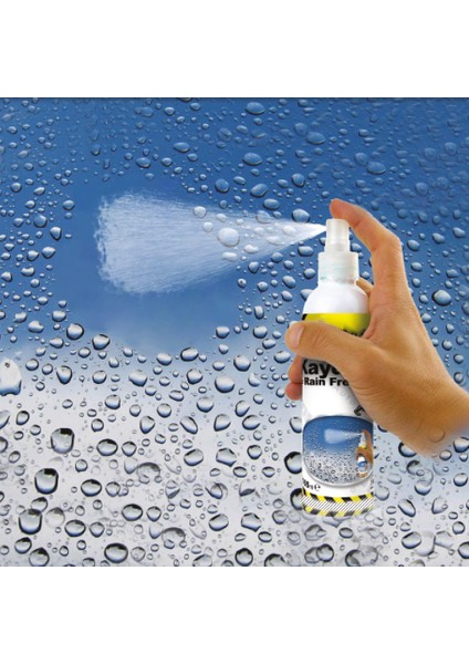 Yağmur Kaydırıcı Sprey Yağmur Kaydırıcılar Su Itici Oto Ayna Kask Araba Camı Su Kaydırıcı Koruyucu Hızlı ve Etkili 250 ml