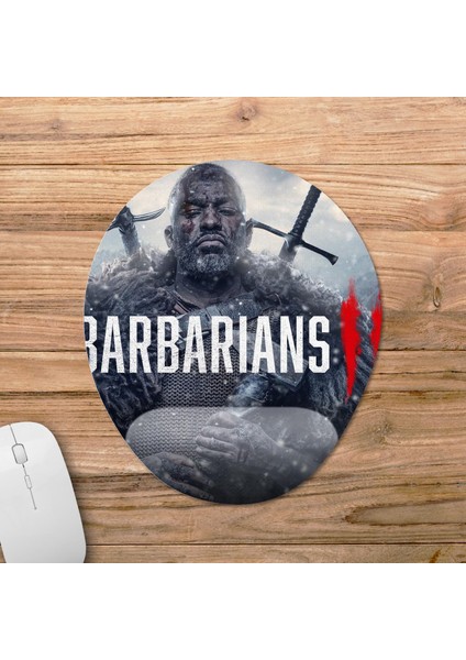 Barbarians Iı Bilek Destekli Mousepad Model - 1 Oval fiyatları