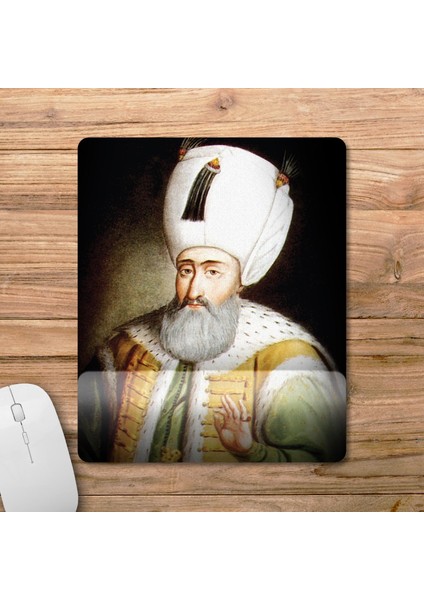 Kanuni Sultan Süleyman Bilek Destekli Mousepad Model - 2 fiyatları