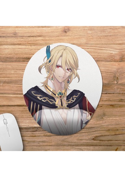 Kaveh - Genshin Impact Bilek Destekli Mousepad Model - 3 Oval