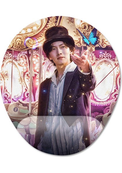 The Sound Of Magic - Annarasumanara Bilek Destekli Mousepad Model - 1 Oval