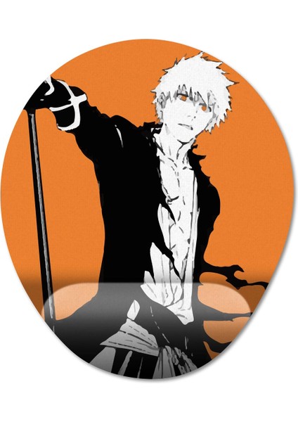 Bleach - Thousand Year Blood War Bilek Destekli Mousepad Model - 1 Oval