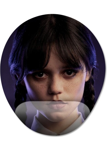 Wednesday Bilek Destekli Mousepad Model - 3 Oval