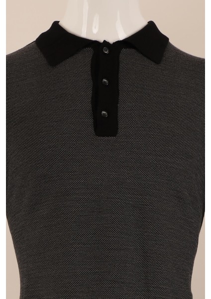 Slim Fit Yünlü Düğmeli Yaka Spor Triko fiyatları