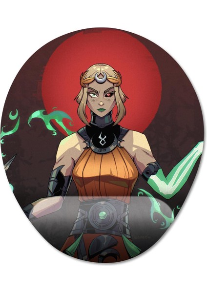Hades 2 Bilek Destekli Mousepad Model - 2 Oval