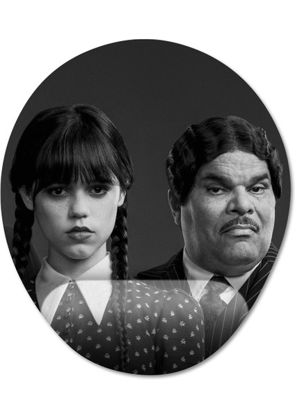 Wednesday Bilek Destekli Mousepad Model - 2 Oval
