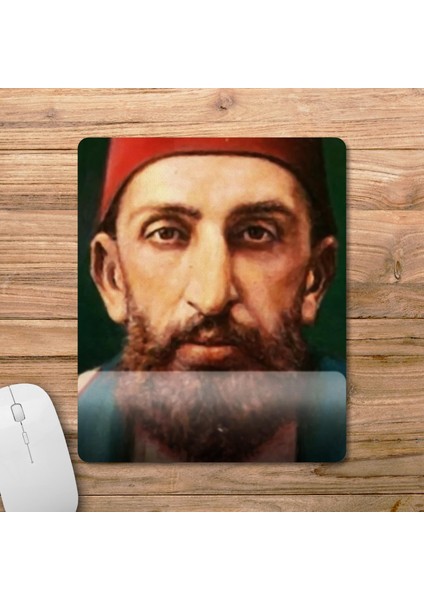 Sultan Iı. Abdülhamid Han Bilek Destekli Mousepad Model - 1