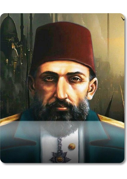 Sultan Iı. Abdülhamid Han Bilek Destekli Mousepad Model - 2
