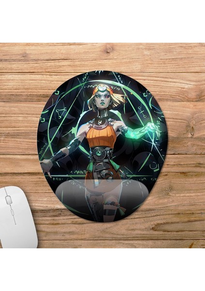 Hades 2 Bilek Destekli Mousepad Model - 1 Oval