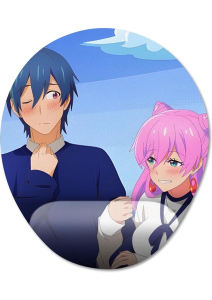 More Than A Married Couple, But Not Lovers Bilek Destekli Mousepad Model - 1 Oval