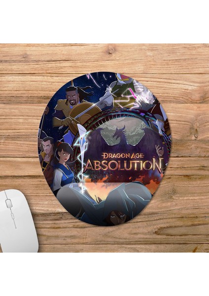 Dragon Age: Absolution Bilek Destekli Mousepad Model - 1 Oval