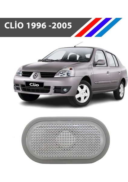 Renault Clio Çamurluk Sinyali 1 Adet Ampulsüz 1996 - 2005