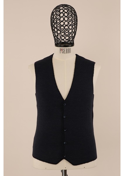 Slim Fit Yünlü Desenli Spor Triko