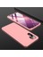 Huawei P30 Pro Kılıf New 360 Derece Tam Koruma Kılıf Rose Gold 1