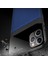 Apple iPhone 11 Pro Kılıf Zebana Lens Deri Kılıf Mavi 3