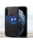 Xiaomi Redmi Note 8 Kılıf Zebana Cepli Nubuk Kılıf Siyah 1