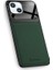 Apple iPhone 13 Mini Kılıf Zebana Lens Deri Kılıf Yeşil 5