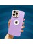 Apple iPhone 14 Pro Kılıf Zebana Candy Silikon Kılıf Lila 1