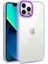 Apple iPhone 13 Pro Max Kılıf Guard Kamera Korumalı Silikon Kılıf Lila 1