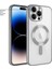 Apple iPhone 14 Pro Kılıf Magsafe Glint Silikon Kılıf Gri 1