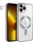 Apple iPhone 11 Pro Max Kılıf Magsafe Glint Silikon Kılıf Gri 1