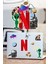 Netflix Temalı Laptop Notebook Telefon Tablet Sticker Seti 10 Parça 1