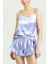 Saten Fırfırlı Pijama Takımı 2