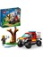 City 4x4 Itfaiye Kamyonu Kurtarma Operasyonu 60393 - 5 Yaş ve Üzeri Için Itfaiyeci Minifigürü ve Kedi Figürü Içeren Oyuncak Yapım Seti (97 Parça) 1