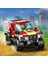 City 4x4 Itfaiye Kamyonu Kurtarma Operasyonu 60393 - 5 Yaş ve Üzeri Için Itfaiyeci Minifigürü ve Kedi Figürü Içeren Oyuncak Yapım Seti (97 Parça) 5
