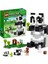® Minecraft Panda Barınağı 21245 - 8 Yaş ve Üzeri Çocuklar Için Panda Gibi Görünen ve Hareket Eden Oyuncak Yapım Seti (553 Parça) 1