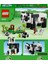 ® Minecraft Panda Barınağı 21245 - 8 Yaş ve Üzeri Çocuklar Için Panda Gibi Görünen ve Hareket Eden Oyuncak Yapım Seti (553 Parça) 4