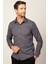 Modern Fit Uzun Kol Armürlü Kravatlık Erkek Gömlek 2