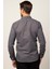 Modern Fit Uzun Kol Armürlü Kravatlık Erkek Gömlek 4