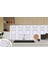 Kendinden Yapışkanlı Kesilebilir Mermer 013 Desenli Pvc Karo 30X30 cm (56 Adet) 5m2 5
