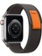 Buff Apple Watch Fabric Loop Kayış 38/40/41MM Black-Orange 3