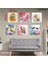 6 Parçalı Dekoratif Ahşap Duvar Tablosu 58X87 cm B107A0018 1