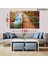 15 Parçalı Dekoratif Ahşap Duvar Tablosu 87X145 cm B107B0015 1
