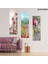 3 Parçalı Dekoratif Ahşap Duvar Tablosu 60X57 cm B107V0085 1