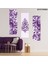 3 Parçalı Dekoratif Ahşap Duvar Tablosu 60X57 cm B107V0084 1