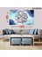 15 Parçalı Dekoratif Ahşap Duvar Tablosu 87X145 cm B107B0030 1