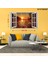 5 Parçalı Dekoratif Ahşap Duvar Tablosu 60X100 cm B107Q0087 1