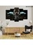 5 Parçalı Dekoratif Ahşap Duvar Tablosu 60X95 cm B107C1309 1